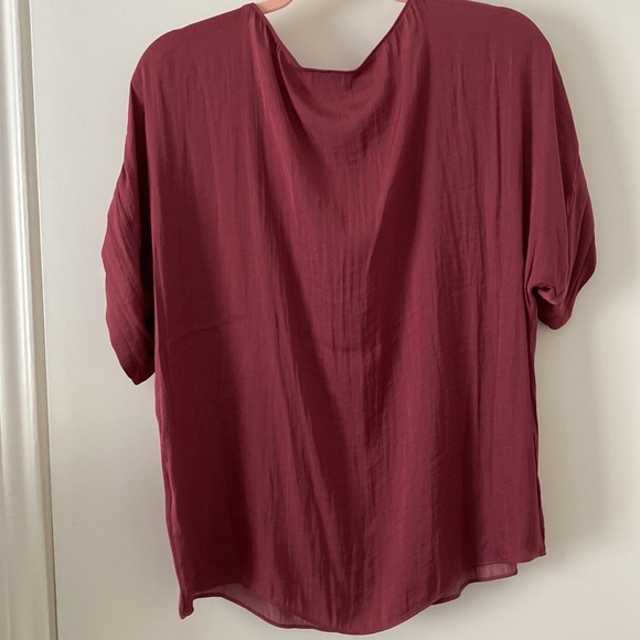Stunning Burgundy Blouse - Picture 2 of 5